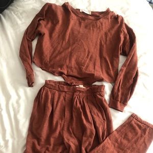 Free People Culver city lounge set